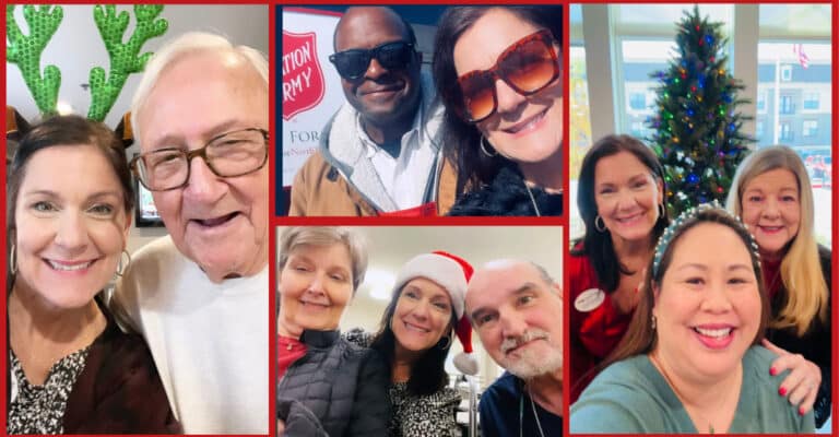 Holiday cheer and heartfelt smiles from HomeWell Care Services Plano