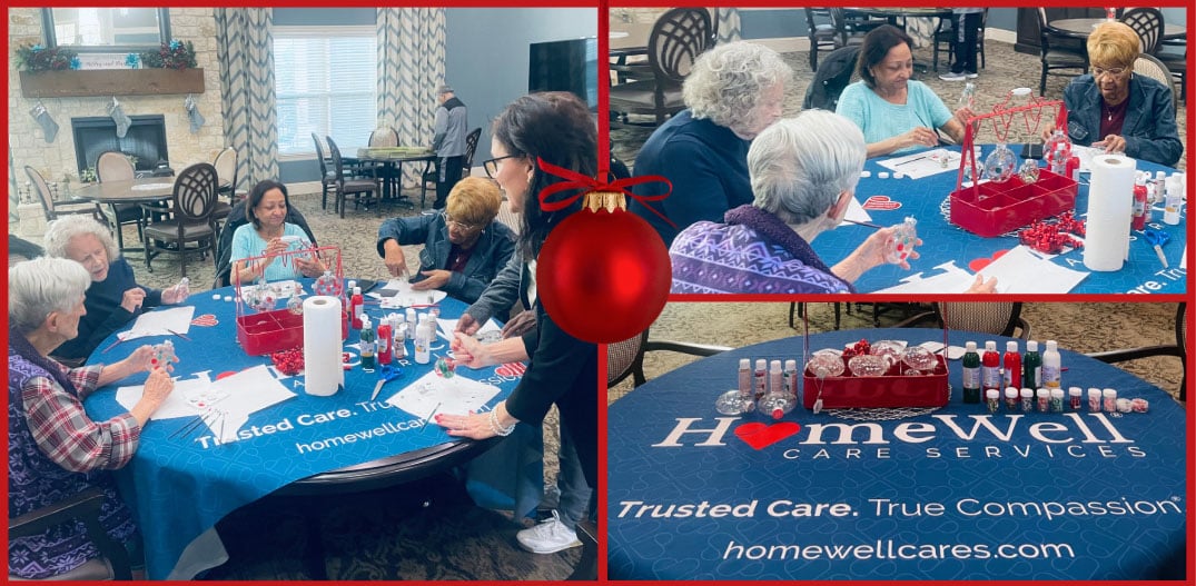 Holiday creativity and connection at Evergreen at Arbor Hills.