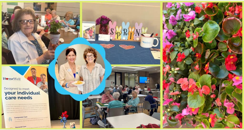 Spring fun and creativity bring joy to HomeWell Plano residents