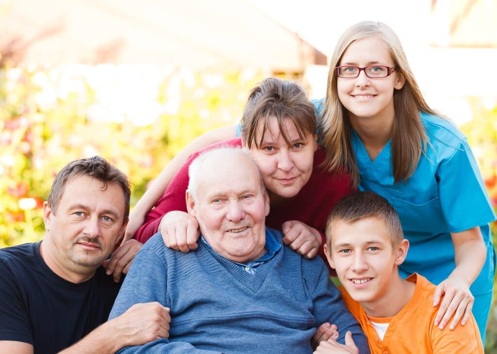 Home care services can help aging seniors establish healthy routines to be ready for family visits and activities.