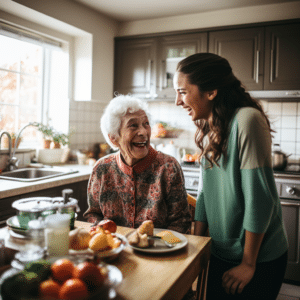 Home care can help your senior loved one eat better and more often.